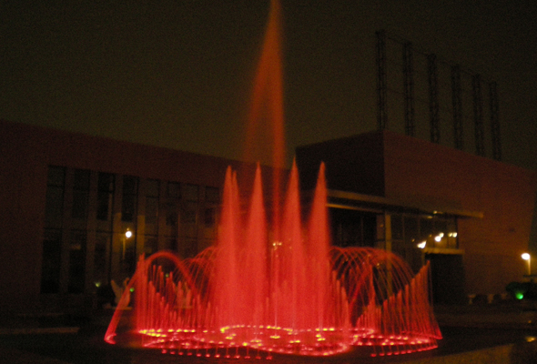 富通商务港音乐喷泉